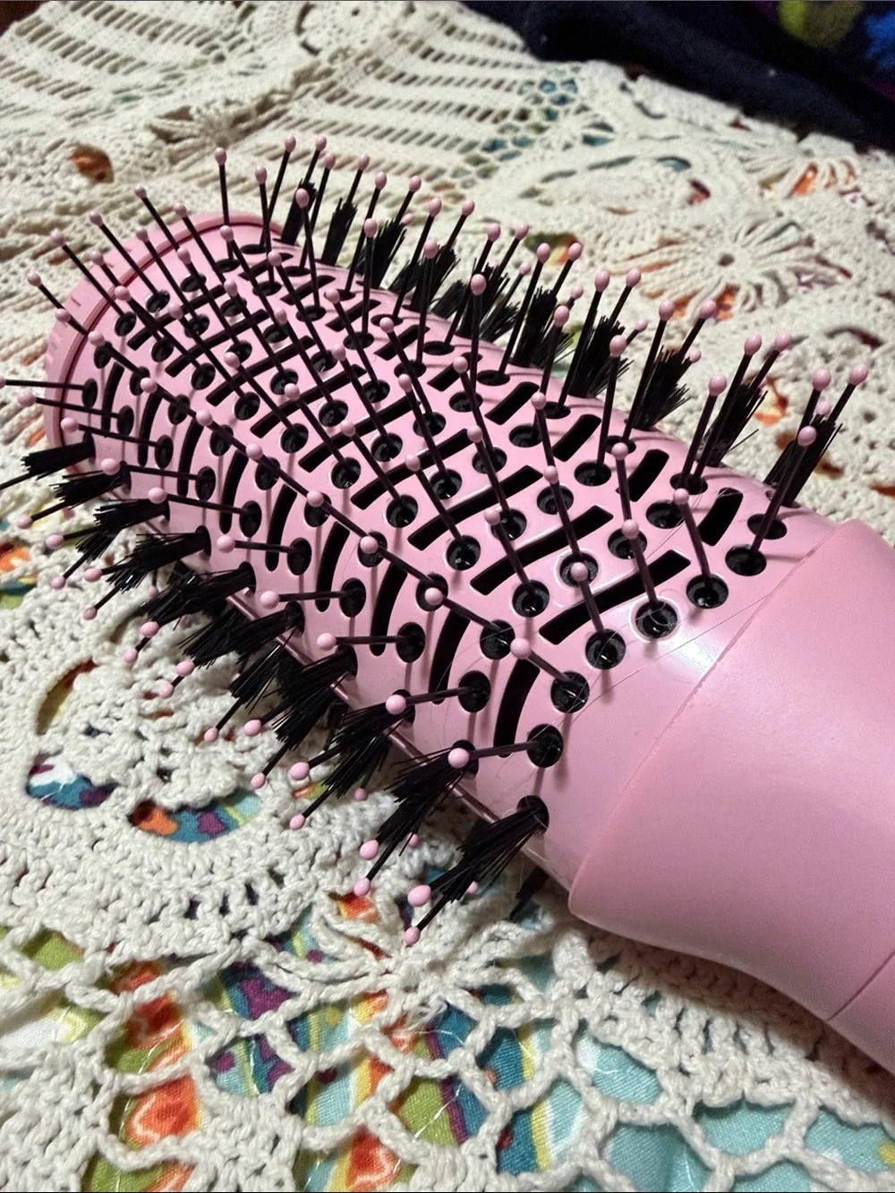 REVOLVE Pink Paddle Hot Air Styling Brush